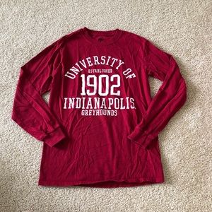 university of indianapolis greyhounds long sleeve